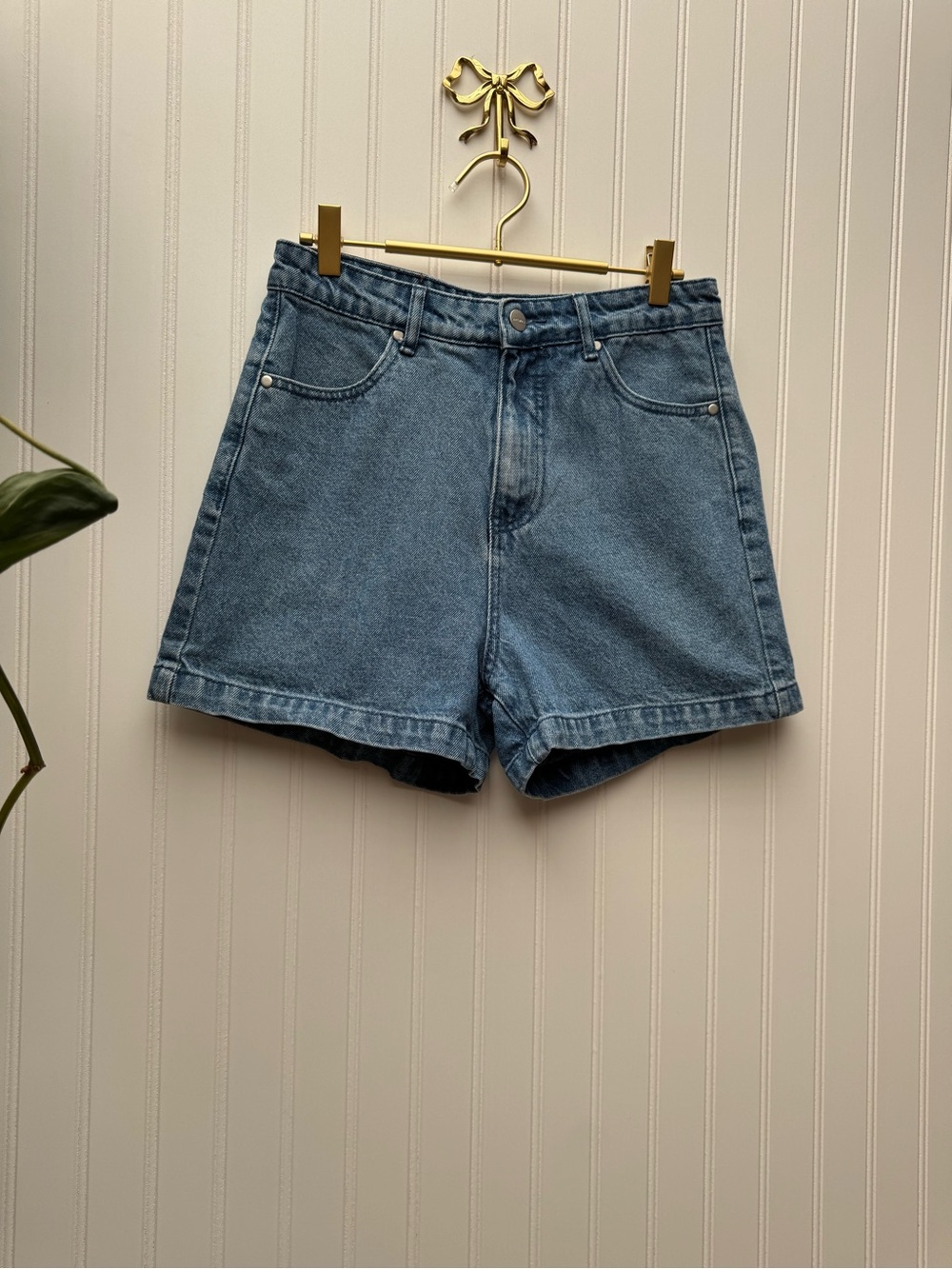 AFENDS Seventy-Threes Denim Short Worn Blue 26 - Picture 6 of 11